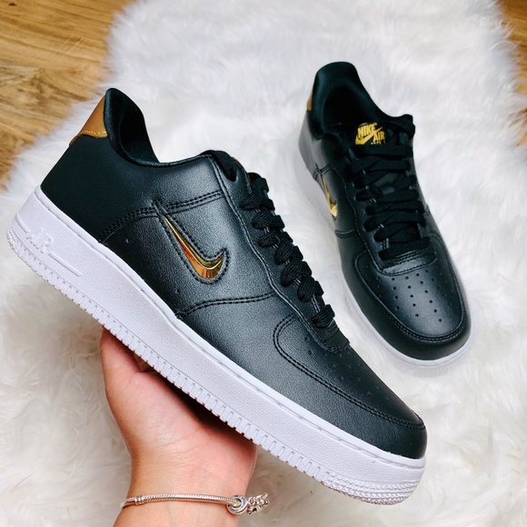 Air force 1 low jewel black metallic gold Clearance